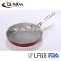 Imitate die casting titanium non-stick fry pan